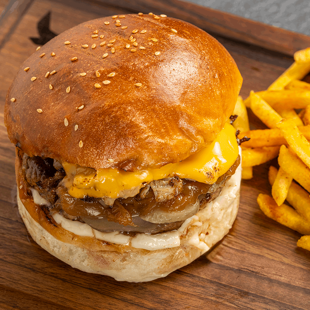 Truffle Mushroom Burger