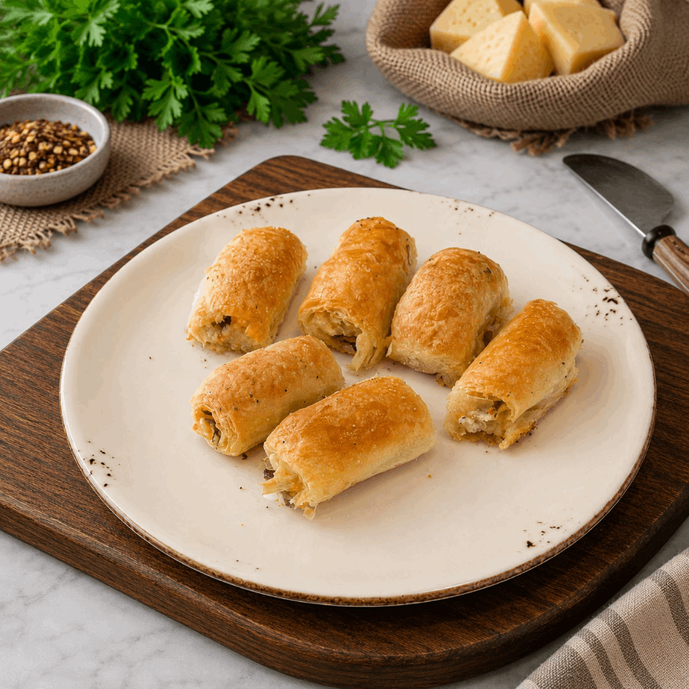 Tereyağlı Mini Parmak Börek