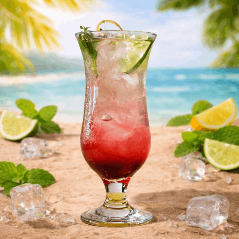 Green Bubble Hibiscus Tea