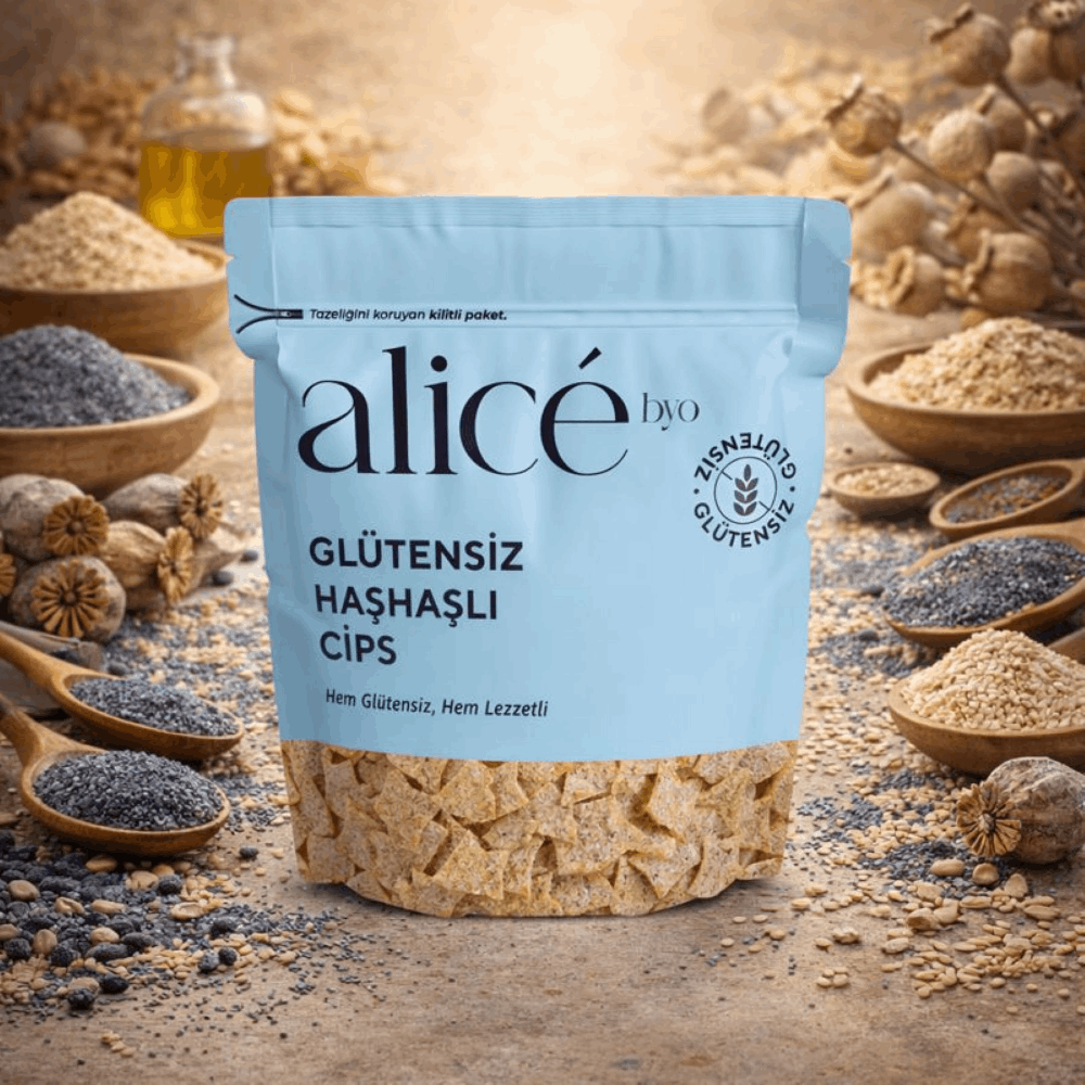 Glutensiz Haşhaşlı Cips