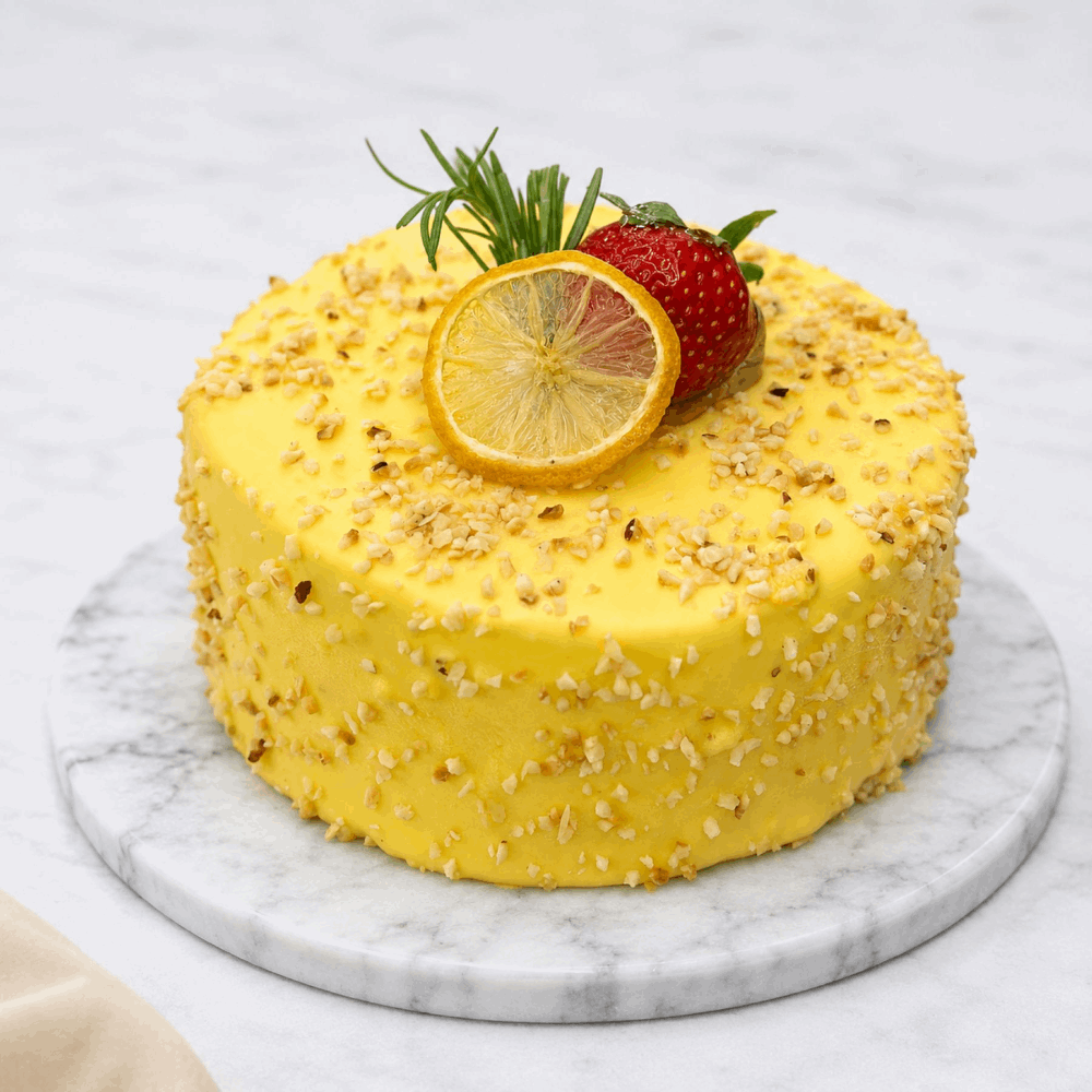 Limonlu Çilekli Pasta